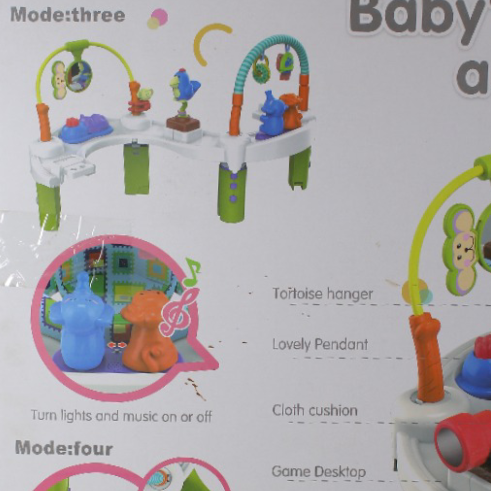 Baby's View 4-Stage Acticity Center (Light & Music)