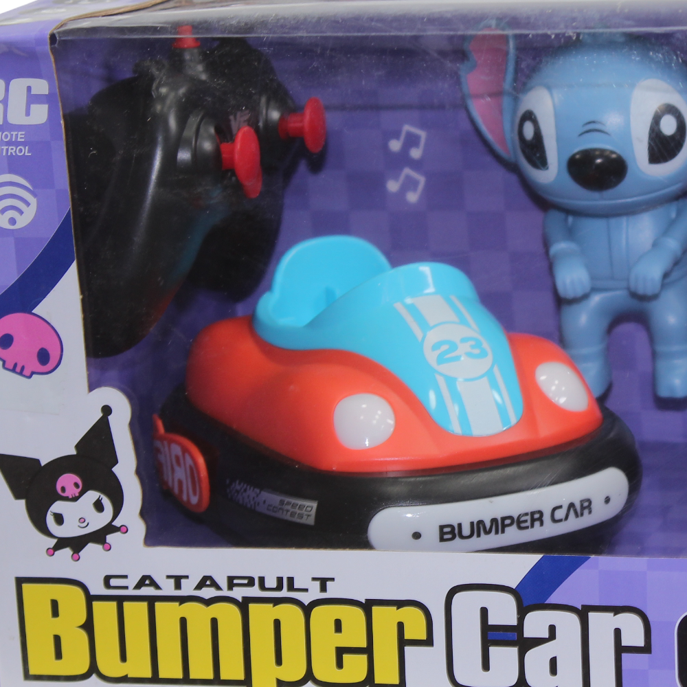 Stitch and Kuromi Radio-Controlled Bumper Car Set