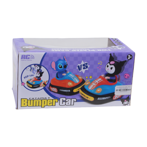 Stitch and Kuromi Radio-Controlled Bumper Car Set
