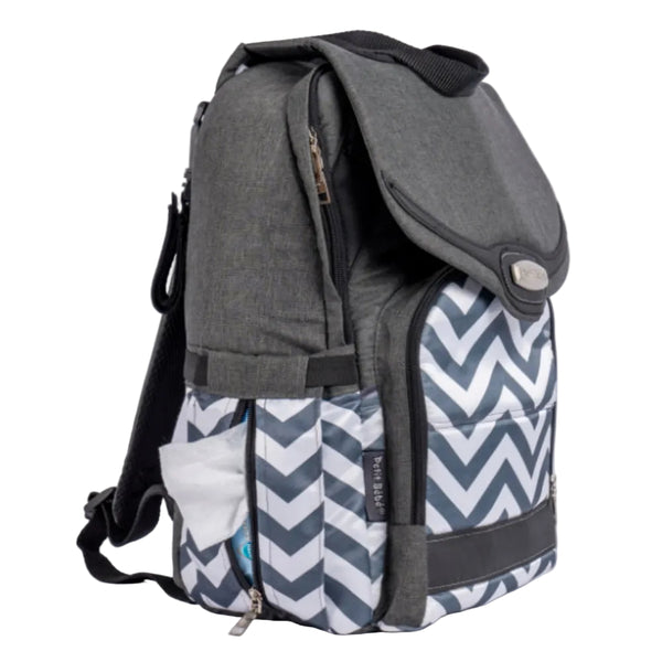 Petit Bebe For me Premium Mommy Bag – Zigzag Print