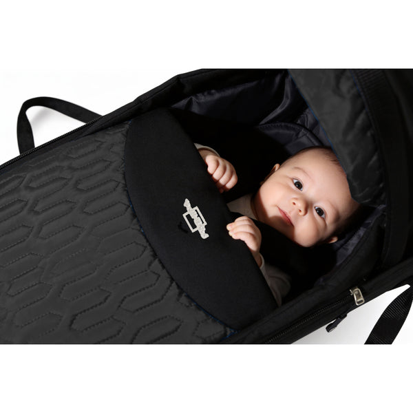 Petit Bebe Carry Cot Allure 0-12m – Black