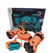 Lateral Double-Sided RC Stunt Car – Orange
