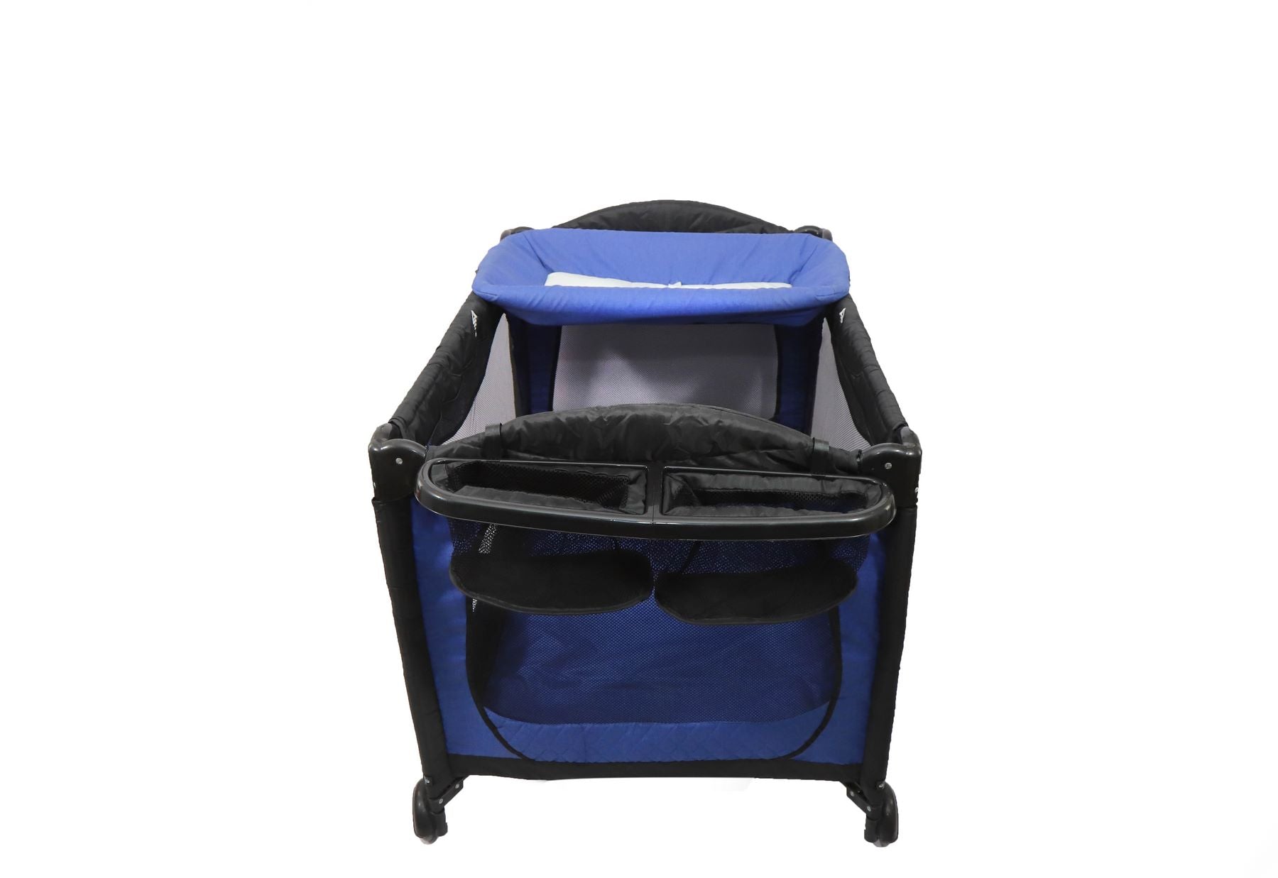 Baby Play Pen  Premium Waterproof Linen – Blue