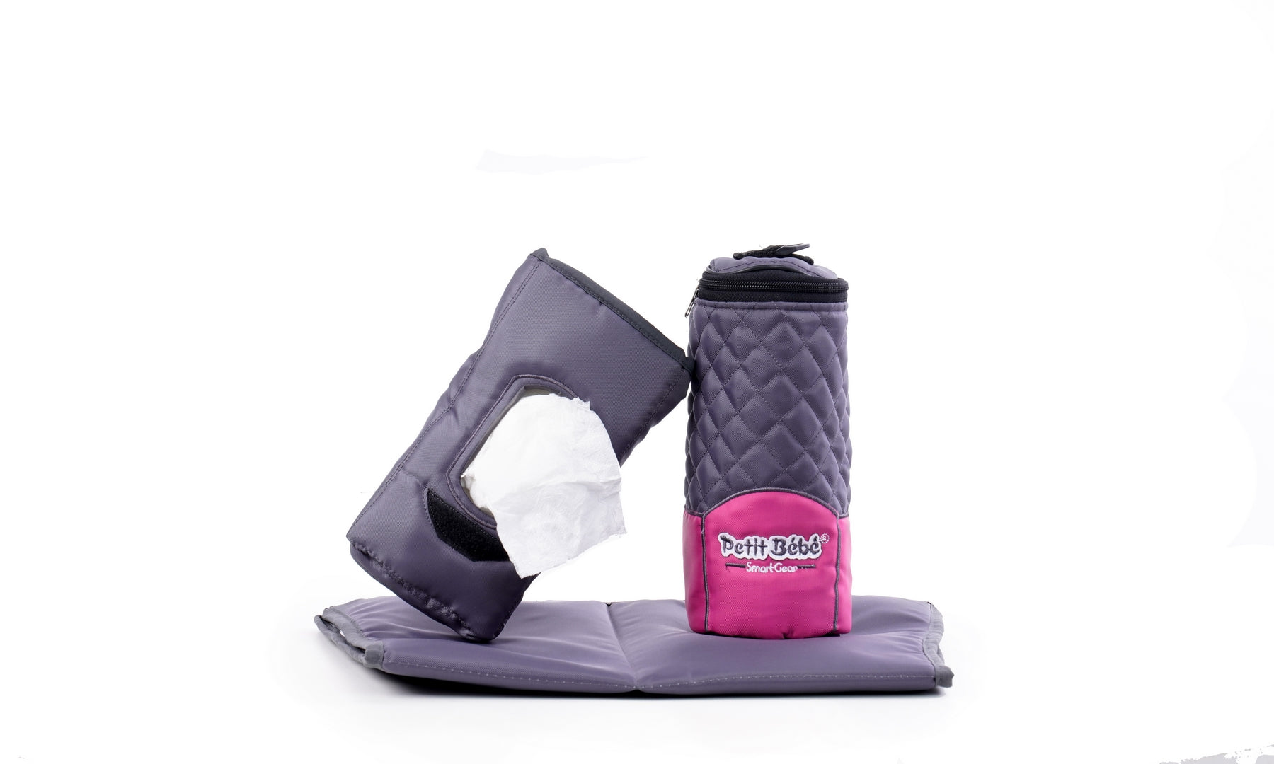 Petit Bebe Smart Gear Diaper Bag – Fuchsia