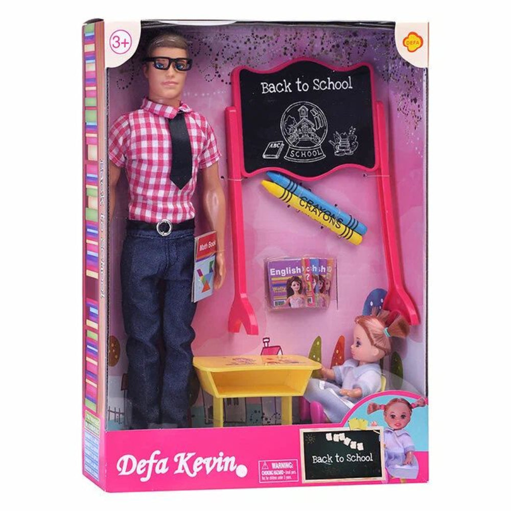 Defa Kevin Back to School Playset - Toys