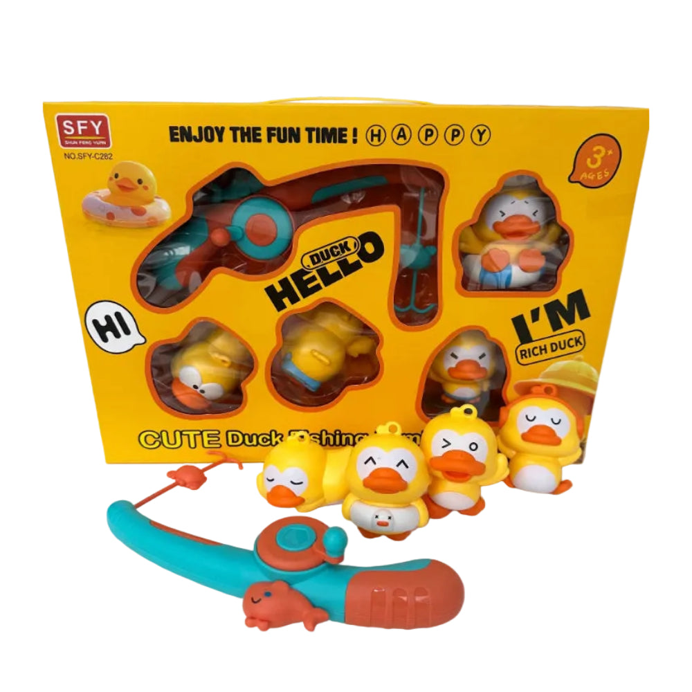 SFY "Cute Duck Fishing Family" Toy Set - Toys - For Baby