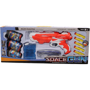 Foam & Gel Bullet Gun with Accessories - White And Red