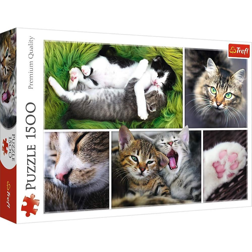 Jigsaw Puzzle Just Cat Things Collage, 1500 Piece