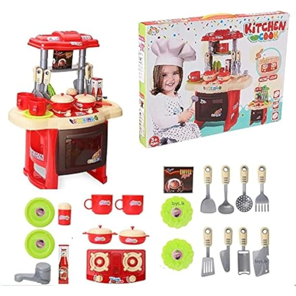 Kitchen Cook (Light & Music) Toy Set