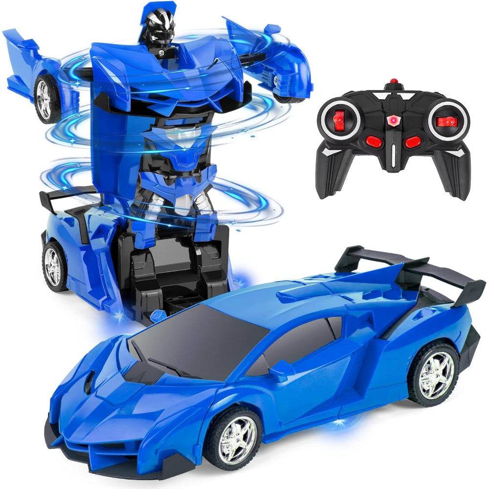 Transformer RC Robot Car – Blue - Toys - OKO