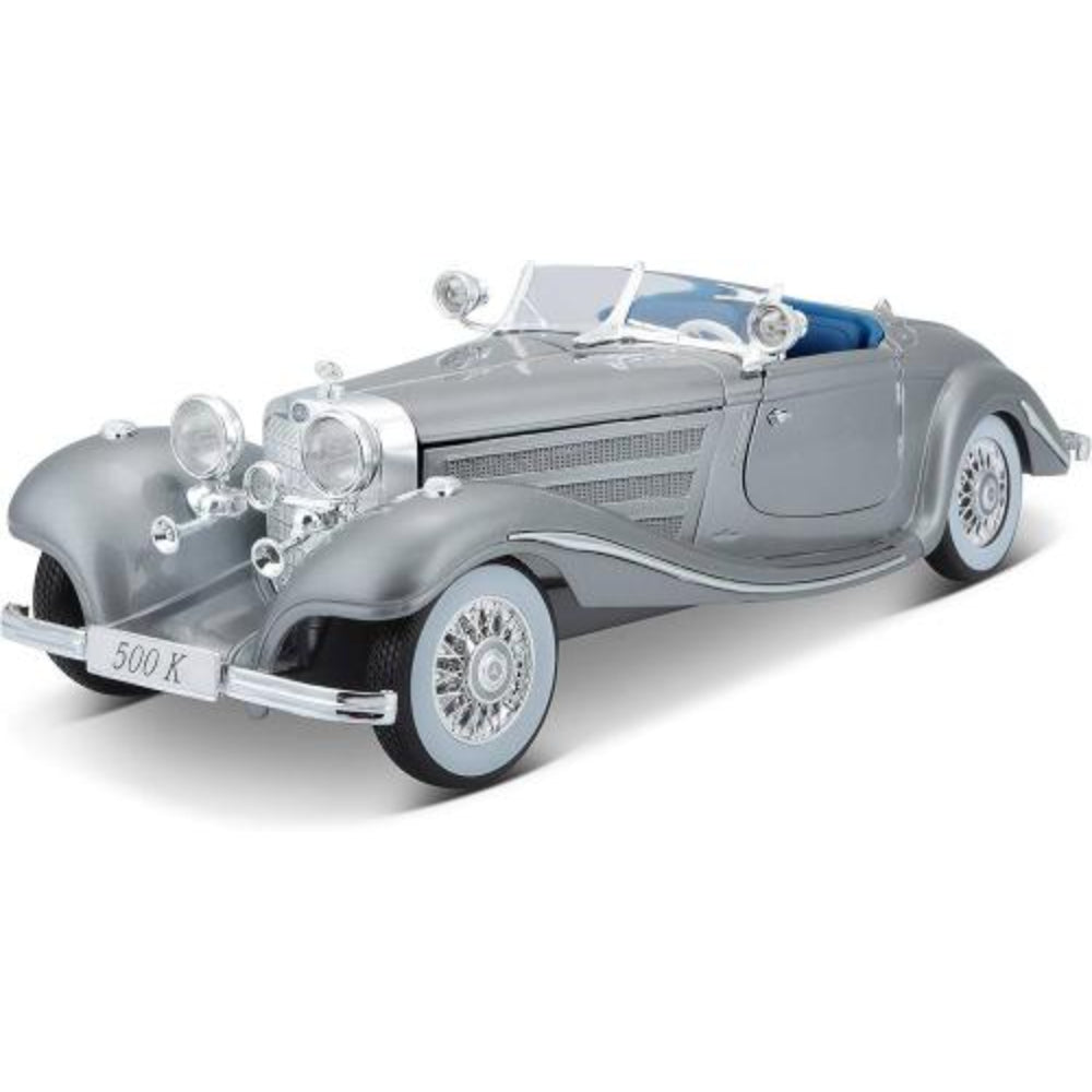 Maisto Mercedes-Benz 500 K Typ Special Roadster Die-Cast Model – 1:18 Scale - Toys