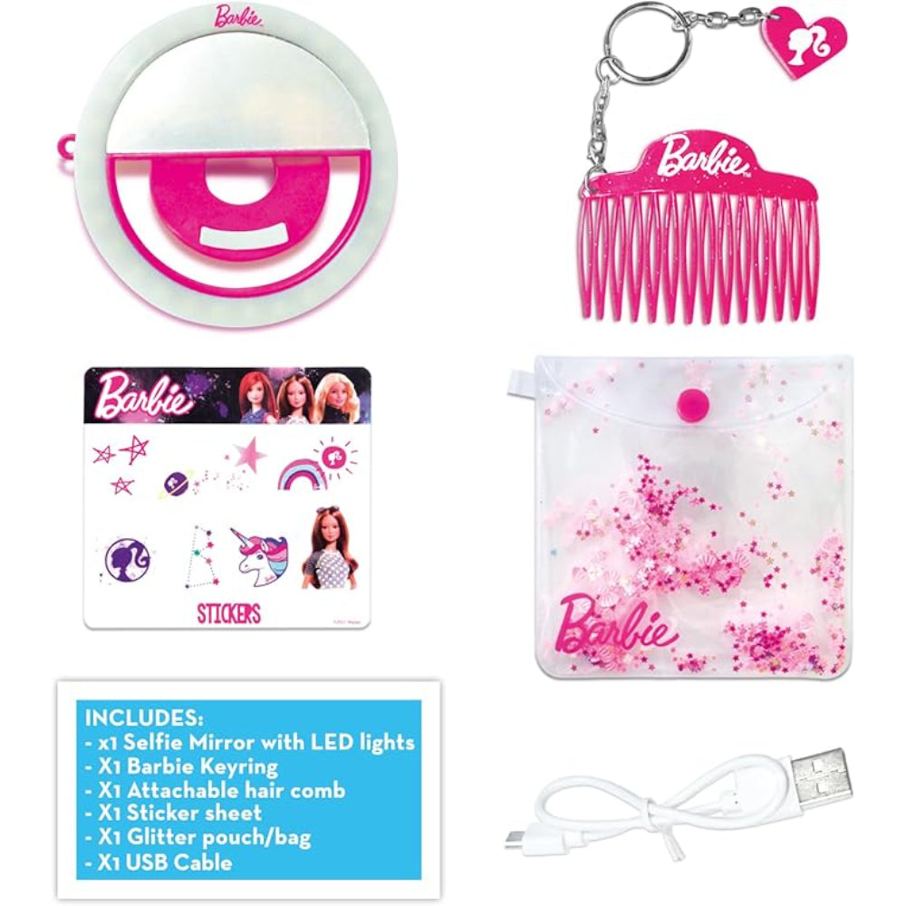 Barbie Shine Bright LED Selfie Mirror