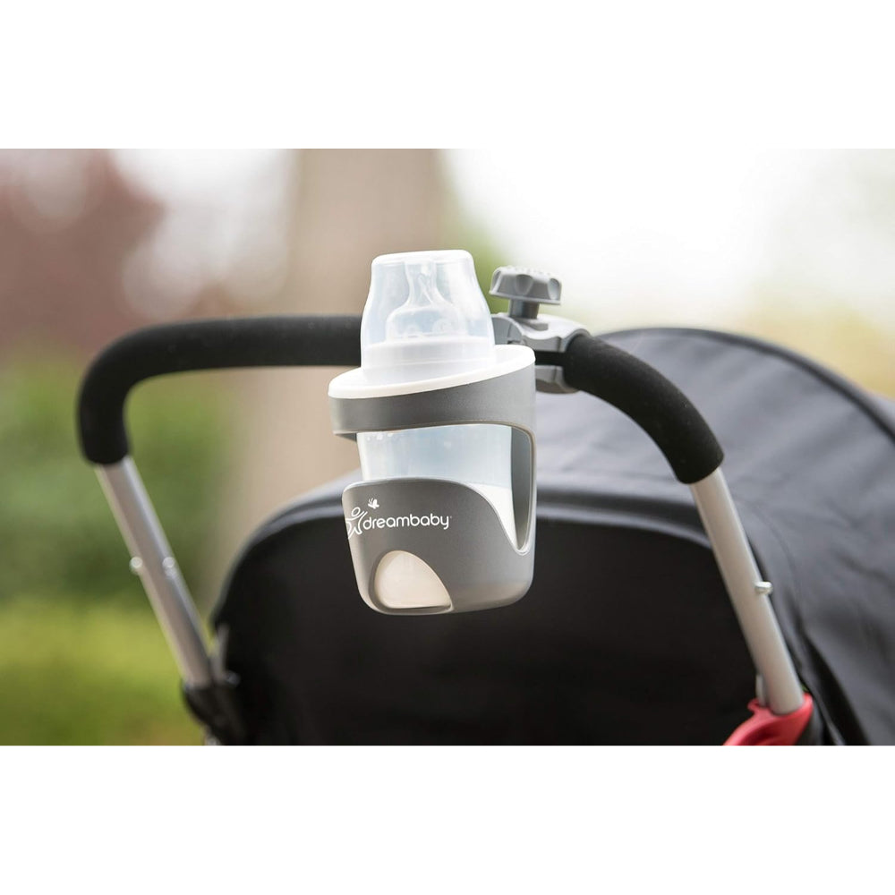 Dreambaby Stroller Drink Holder – Grey