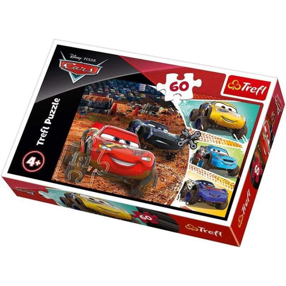 Trefl Lightning McQueen With Friends Puzzle - 60 Pcs