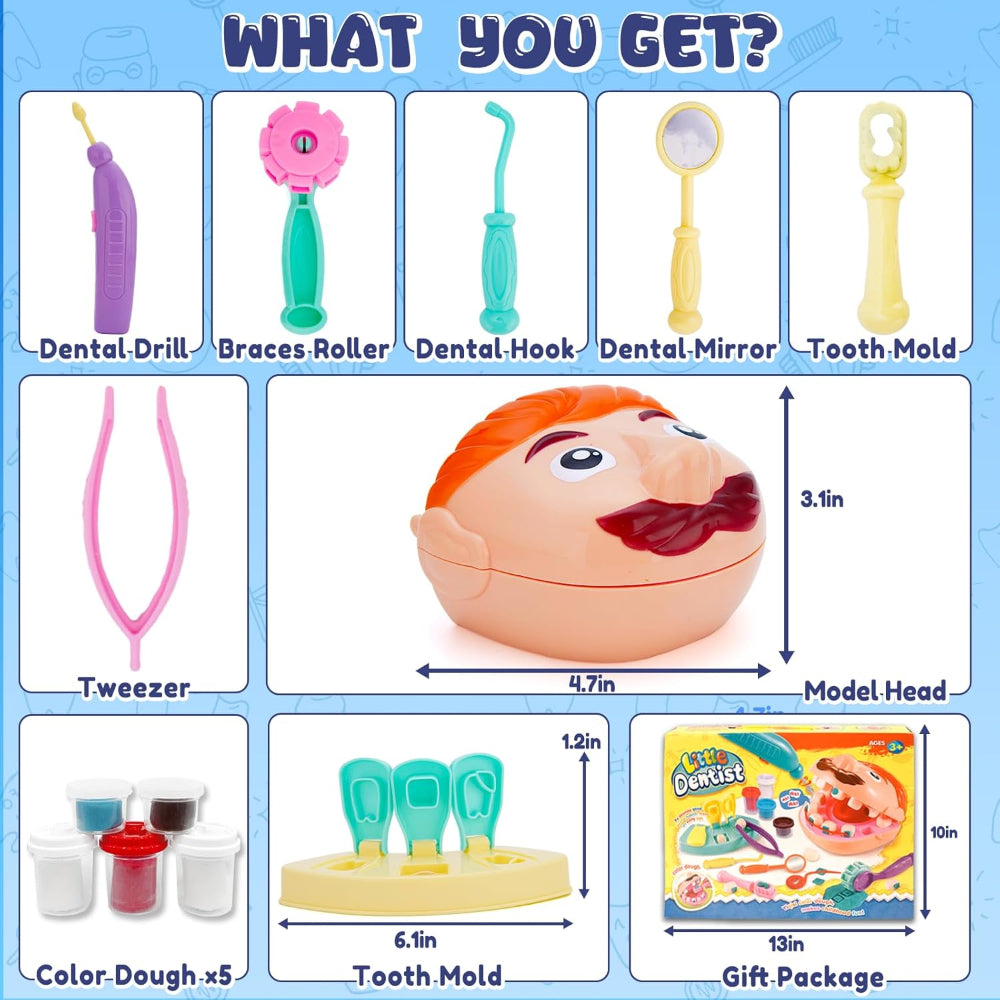 Happy Color Mud Dentist Set