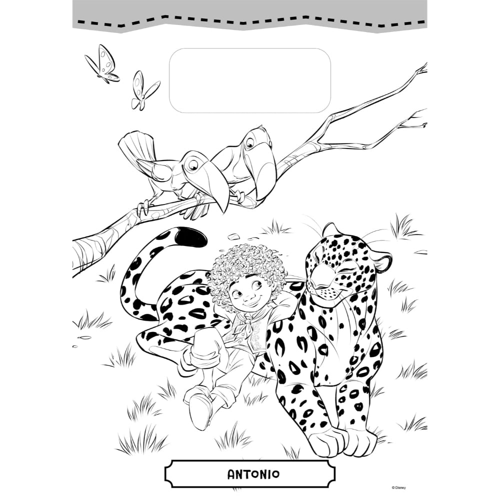 Disney Encanto: Tear Off Colouring