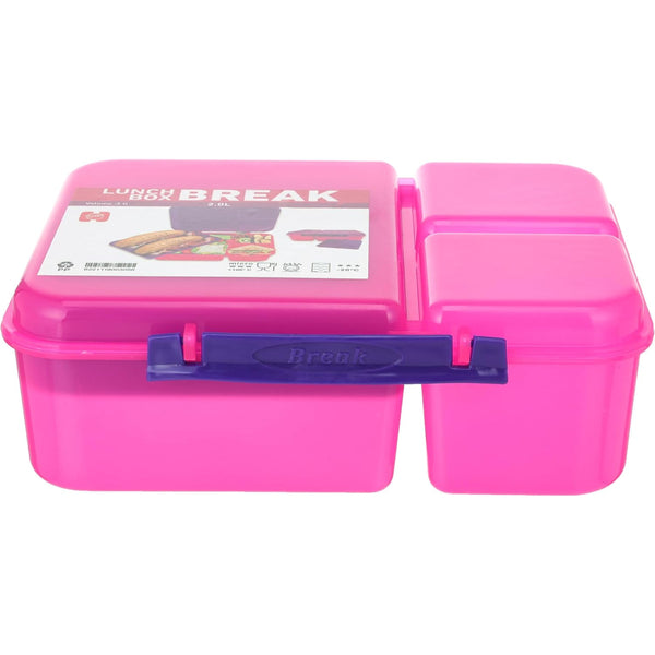 Nomix Lunch Box Break 2L – Pink
