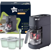 Tommee Tippee Quick Cook 6-in-1 Baby Food Maker – Black