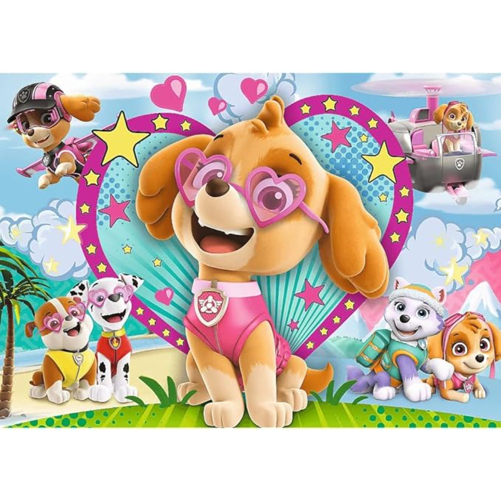 Trefl Paw Patrol Glitter Puzzle – 100Pcs
