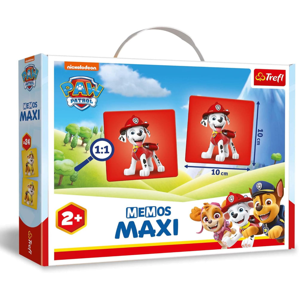 Trefl Game Memos Maxi Paw Patrol Puzzle - 24 Pcs