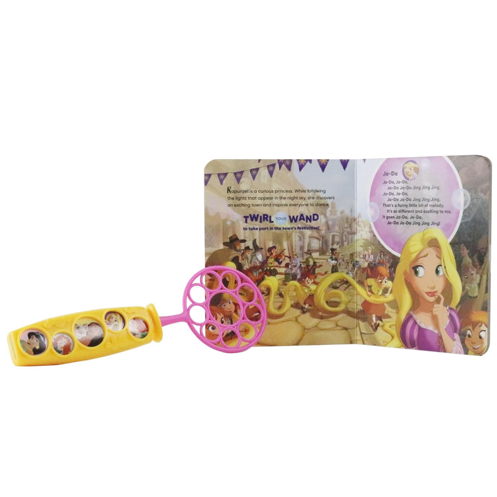 Disney Princess: Make a Wish Book and Musical Bubble Wand Sound Book Set