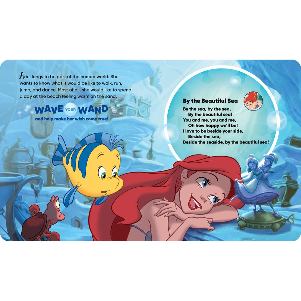 Disney Princess: Make a Wish Book and Musical Bubble Wand Sound Book Set - Assortments - Phoenix International Publications