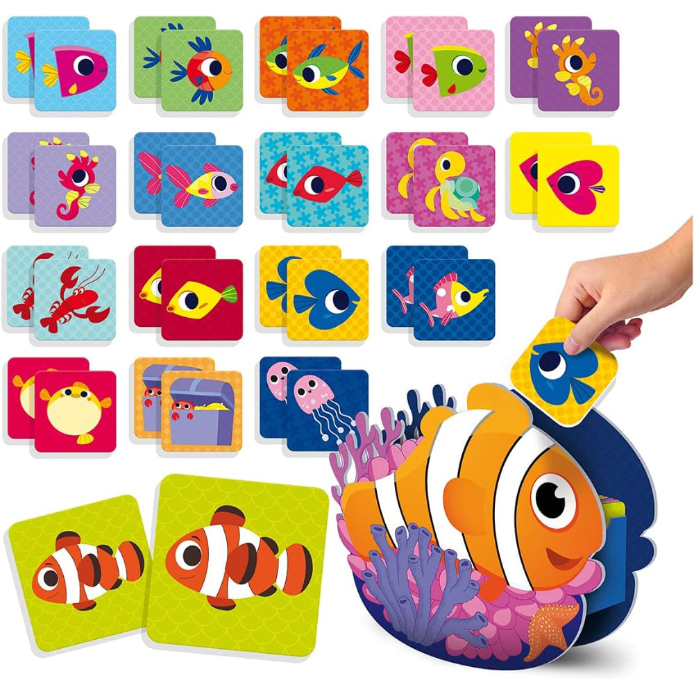 Lisciani - Life Skills Swing Memo Sea Board Game