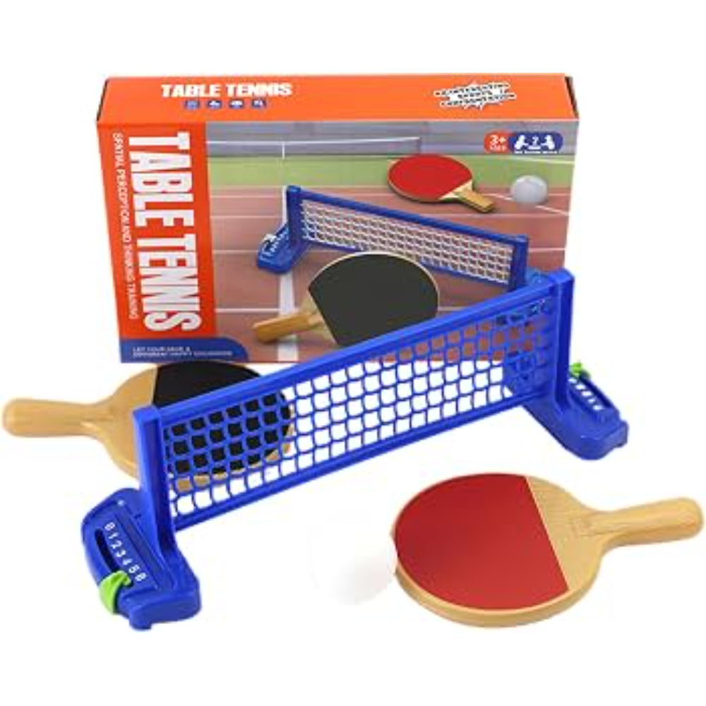 Kids Table Tennis Set with Rackets, Ball, Net & Scoreboards