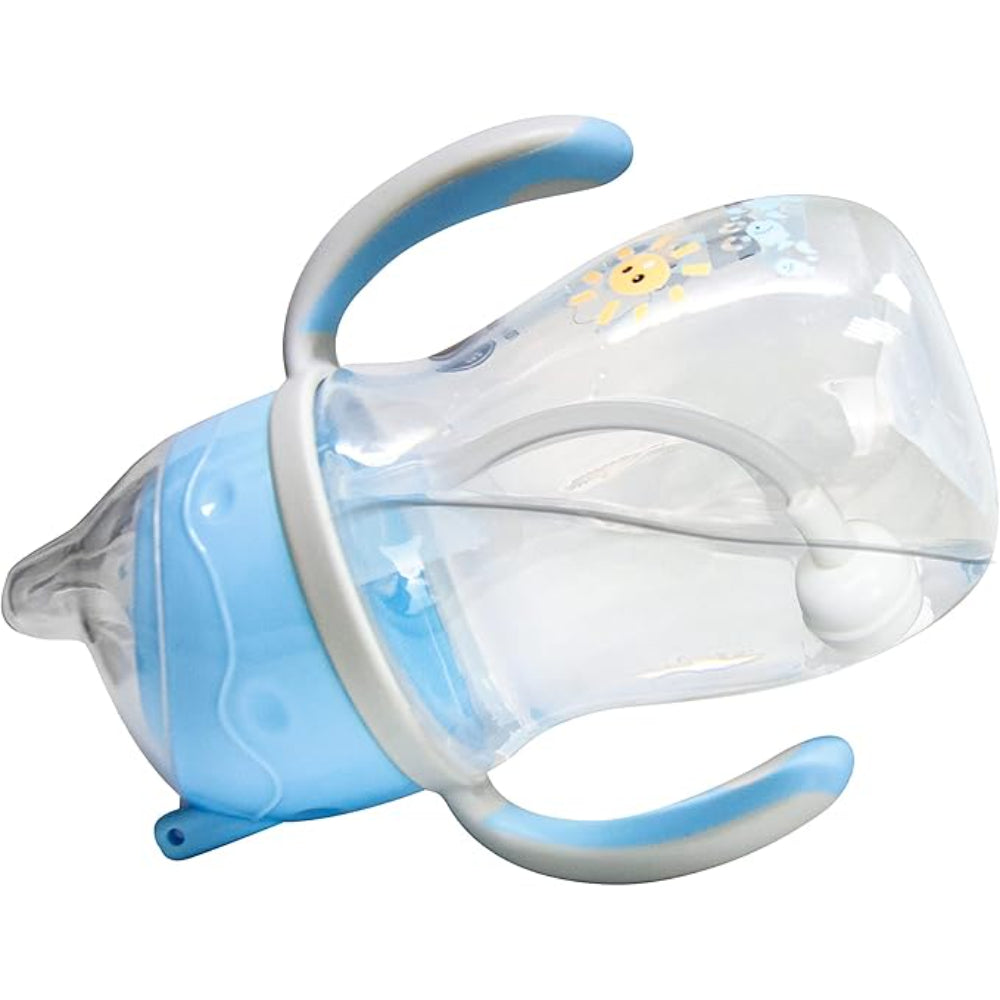 True Non-spill Cup with Weighted Sstraw 270ml 0-6m – Blue