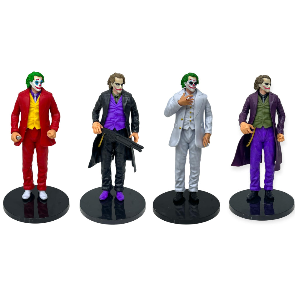 Mcfarlane Toys DC Multiverse The Joker 4-Pack Action Figure Set