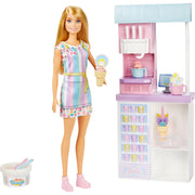 Mattel Barbie Ice Cream Shopkeeper Playset + Accessories