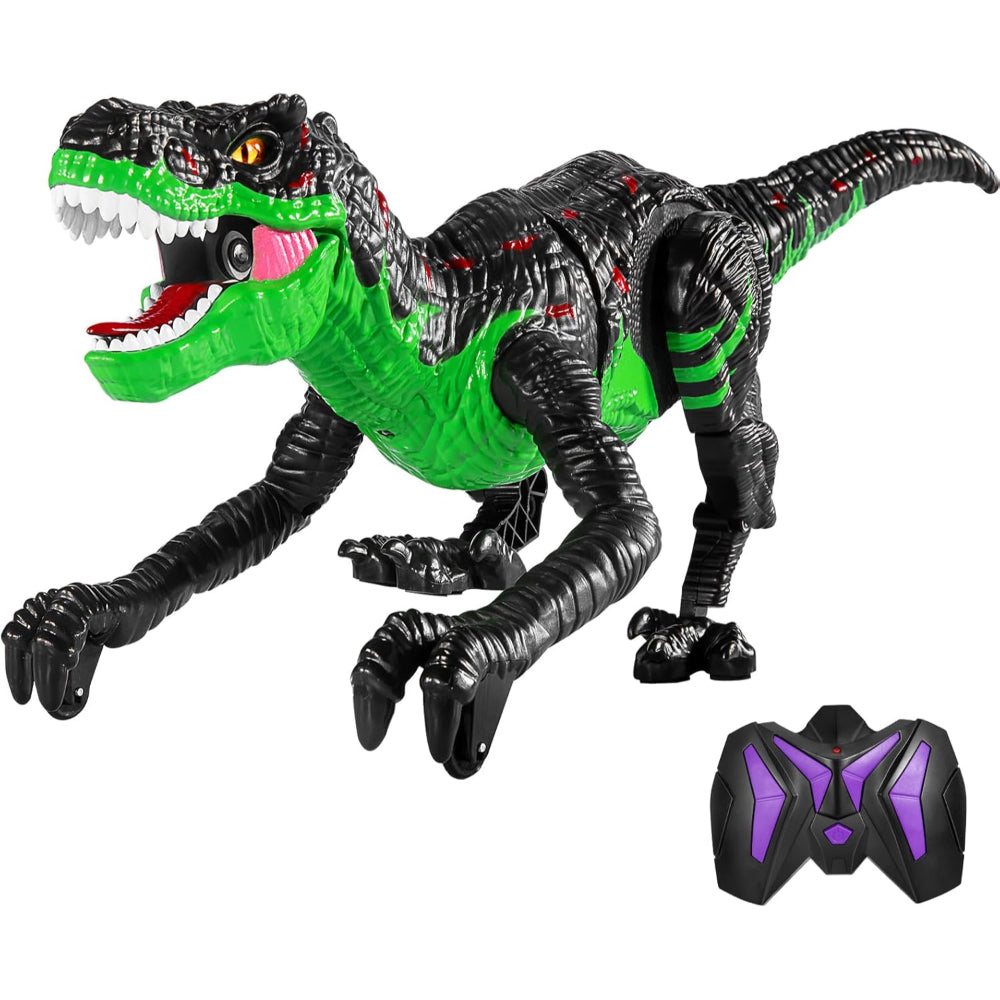 Ancient Dinosaurs RC Walking Dinosaur Toy – Green - Toys - OKO