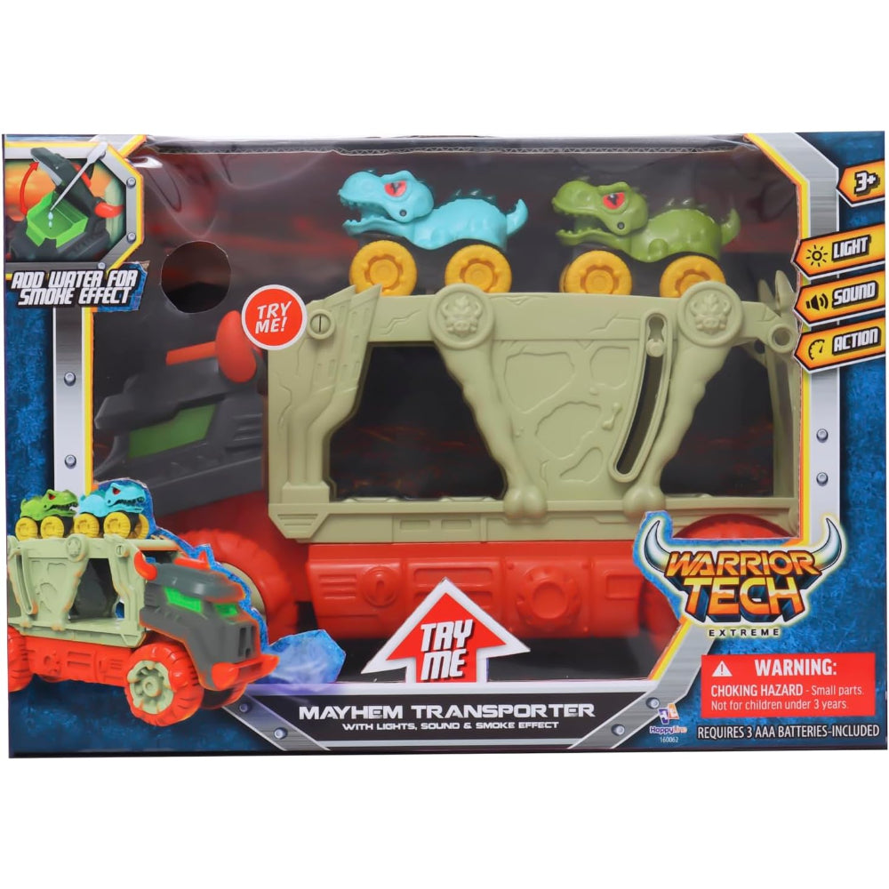 Happy Line Warrior Tech Mayhem Transporter Game