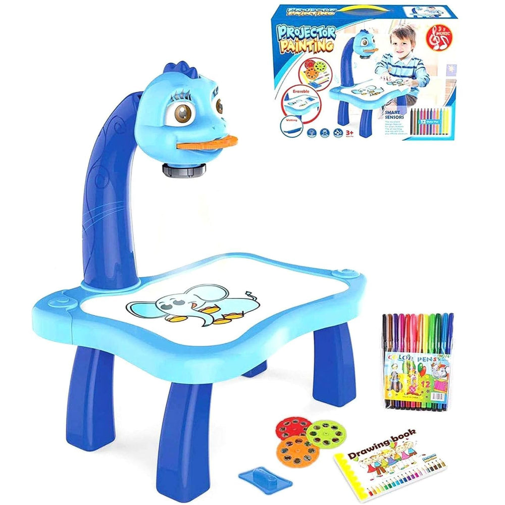 Projector Painting Educational Learning Drawing Art Toy Kit Desk