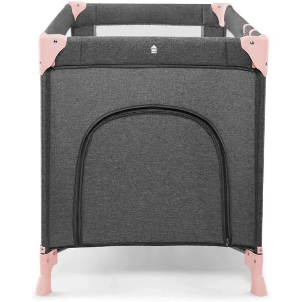 Kinderkraft Joy Folding Bed - Pink