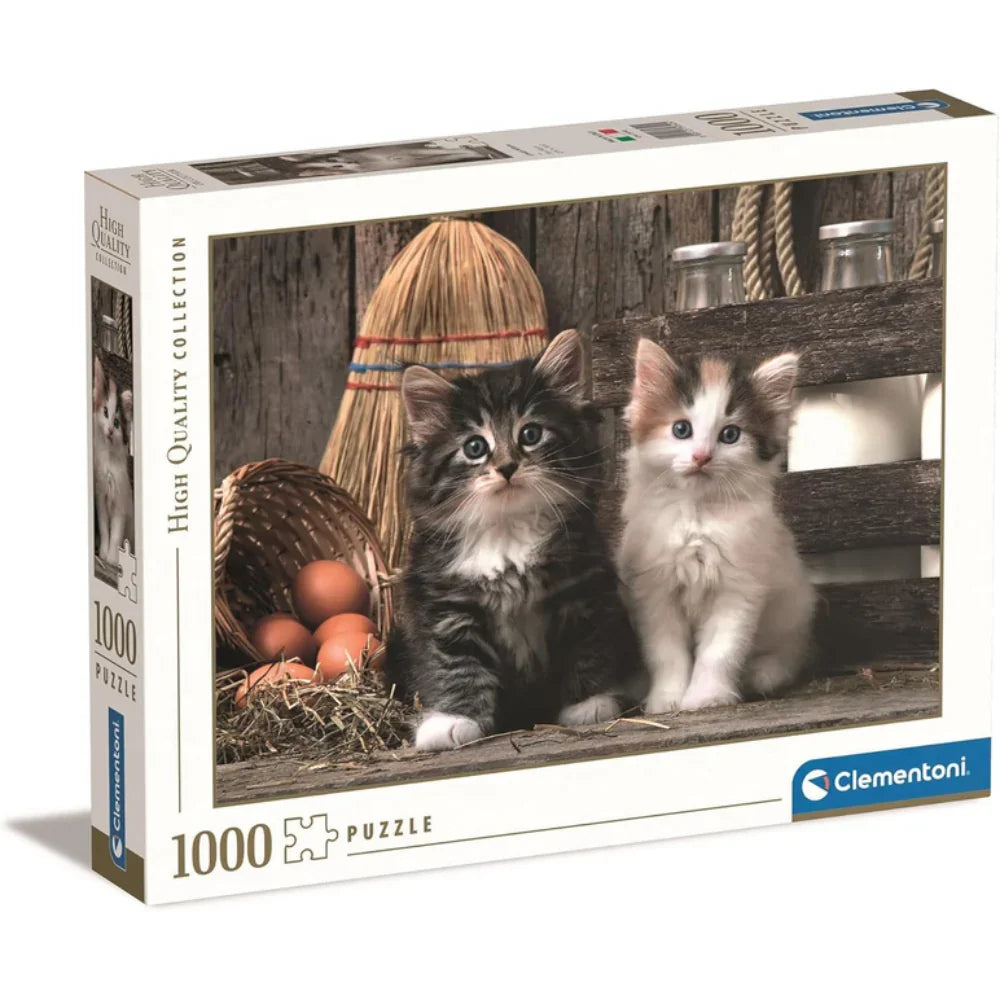 Clementoni Lovely Kittens High Quality Collection Puzzle – 1000Pcs