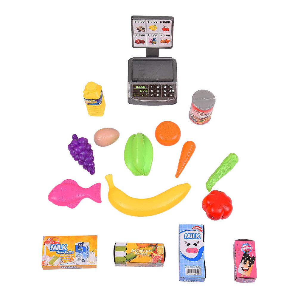 Mini Super Market with Sound & Light - 38 Accessories