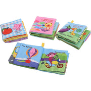 Baby Cognitive Soft Books Set – 4 in 1 Learning Books