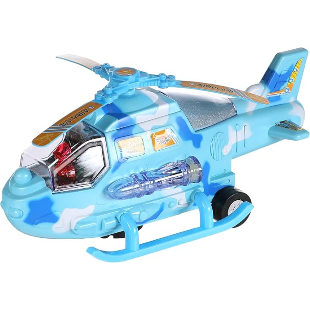Electric Aircraft Series Helicopter Toy (Light & Sound) - Toys - OKO