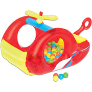 Bestway Helicopter Inflatable Ball Pit + 50 Balls