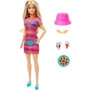 Mattel Barbie Pink Passport Italy Doll Set – Clothes & Accessories and Food Pieces