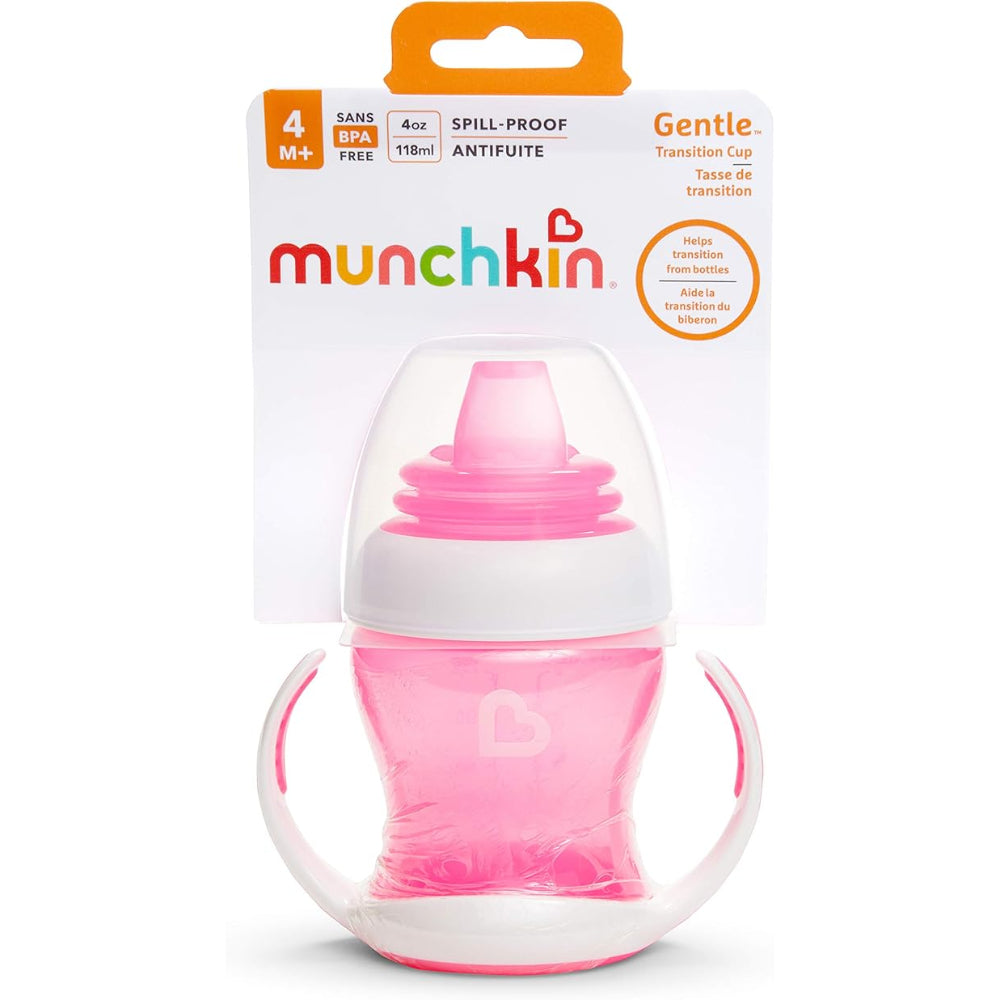 Munchkin Gentle™ Transition Cup 4 oz - Pink
