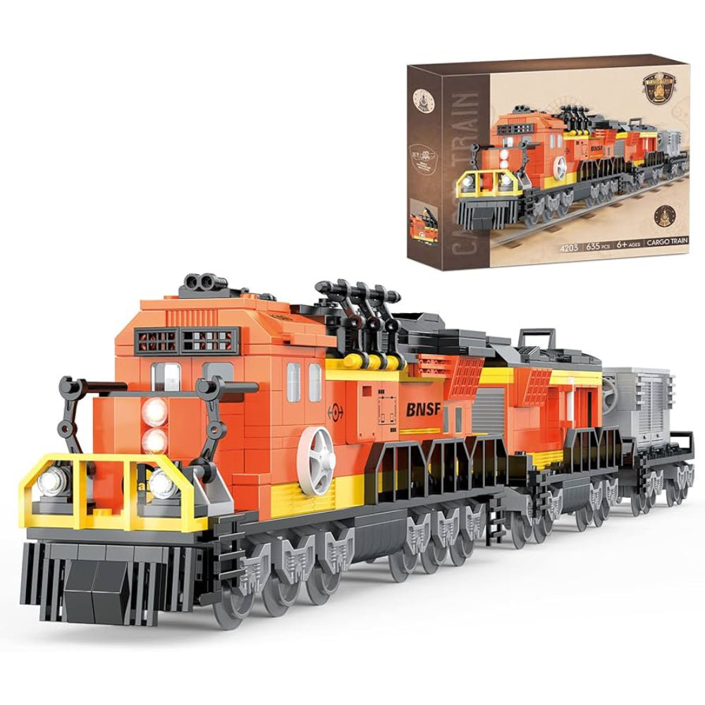 Cogo Cargo Train Building Block Set – 635 Pcs - Toys