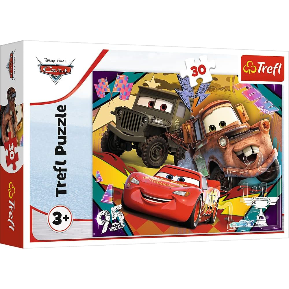 Trefl Speeding Cars Puzzle - 30 Pcs