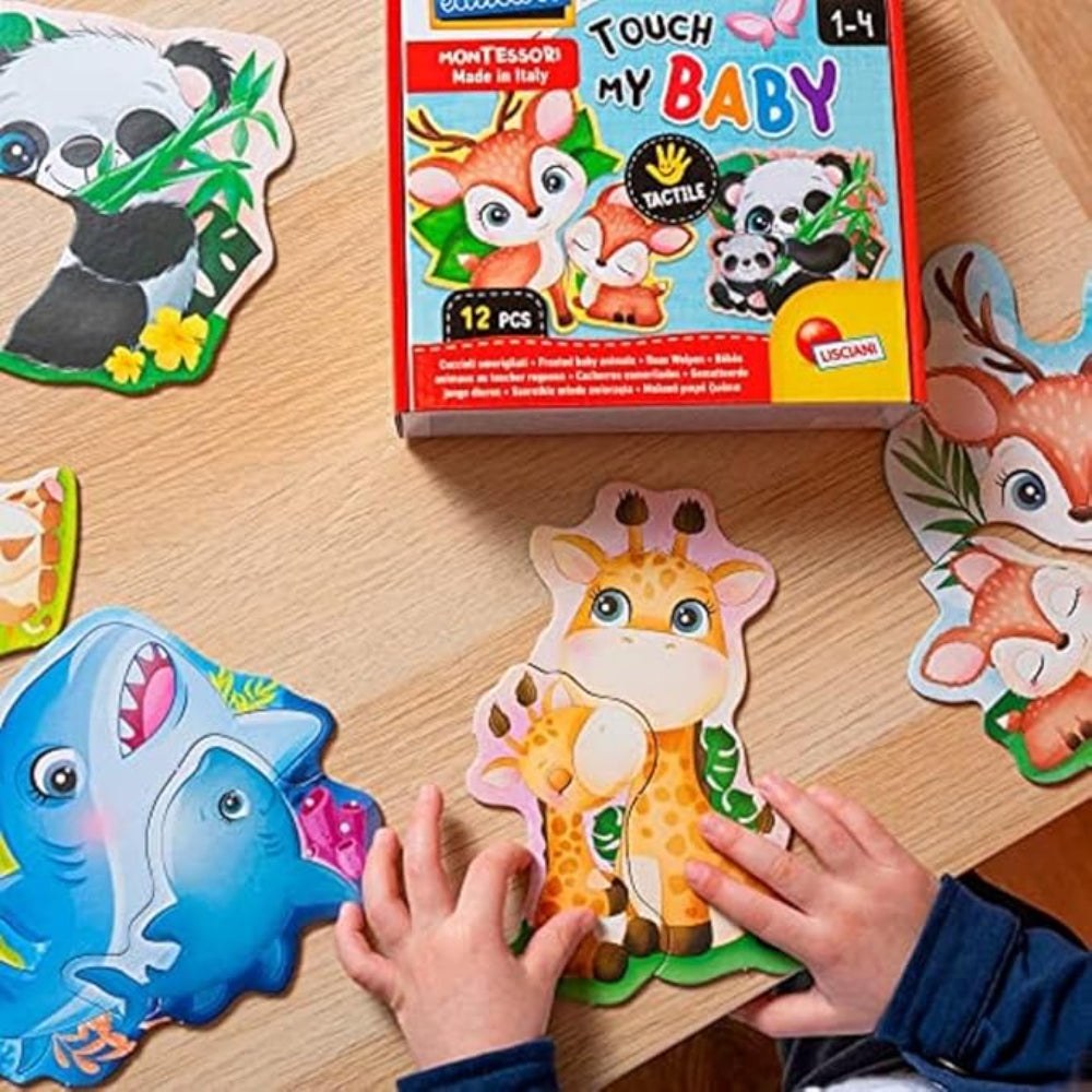 Lisciani - Montessori Baby Touch My Baby 12 Pieces - Toys