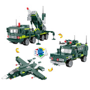 Cogo Creative Player 3-in-1 Military Building Block Set – 346 Pcs