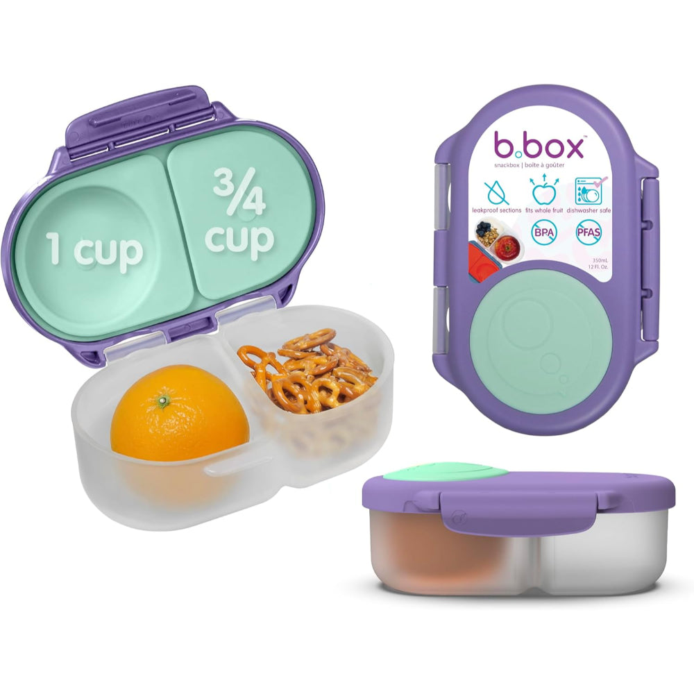 b.box Snackbox – Lilac & Mint