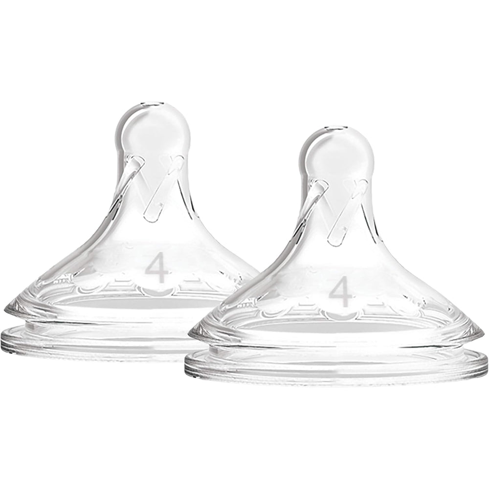 Dr. Brown's Wide Neck Options+ Level-4 Teats +9m (Pack of 2)