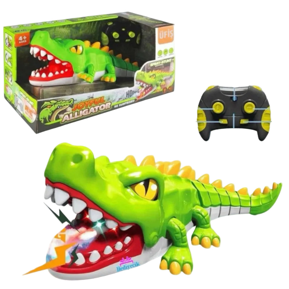 Joyful Alligator RC Green Crocodile