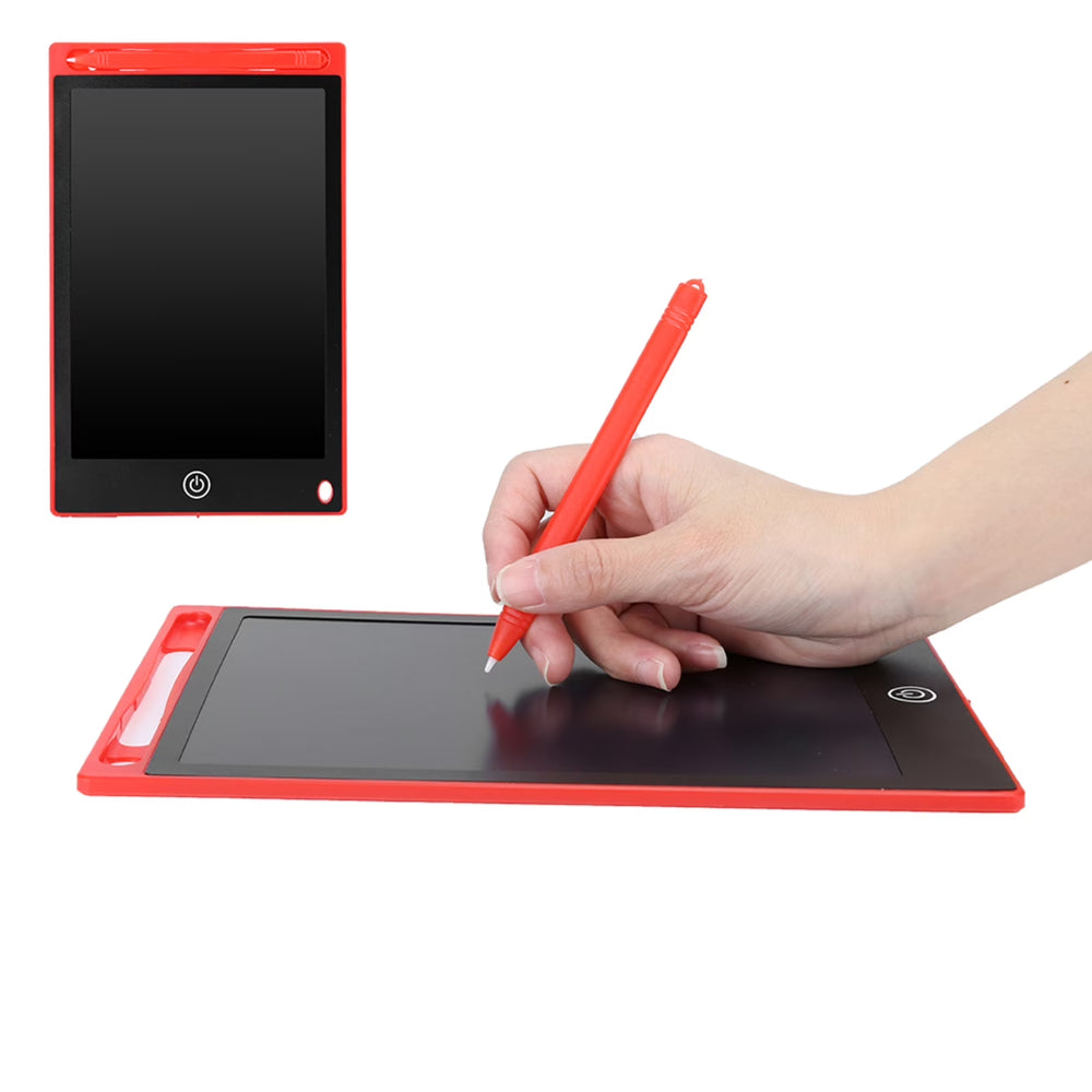 LCD Writing Tablet for Kids 10 Inch – Red - Toys - OKO